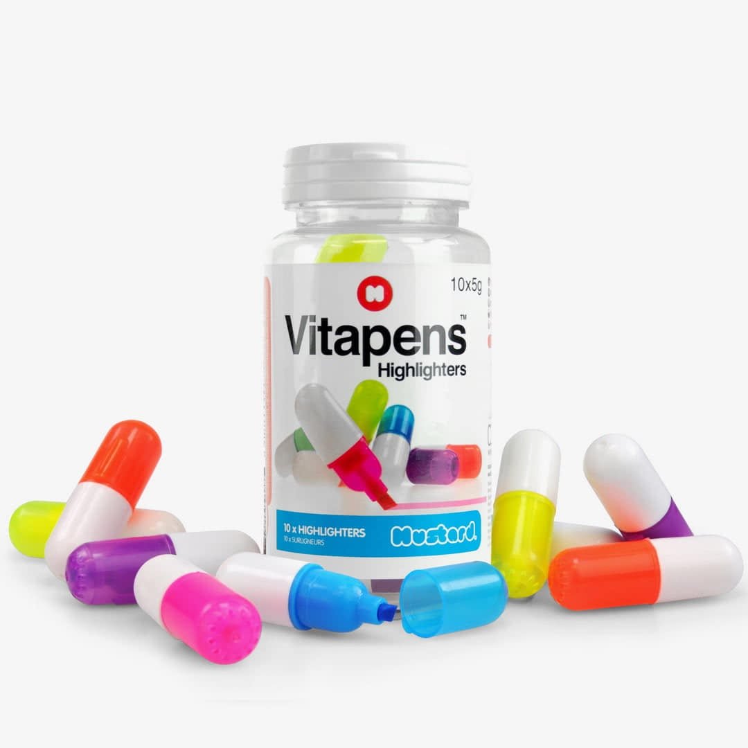 Markere pentru Subliniere - Vitamine (10 buc.)