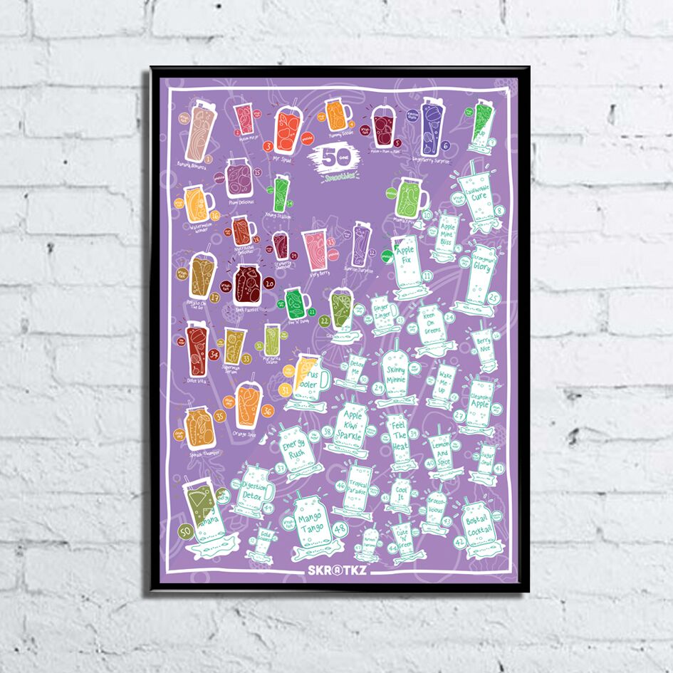 Poster Razuibil - 51 Smoothies