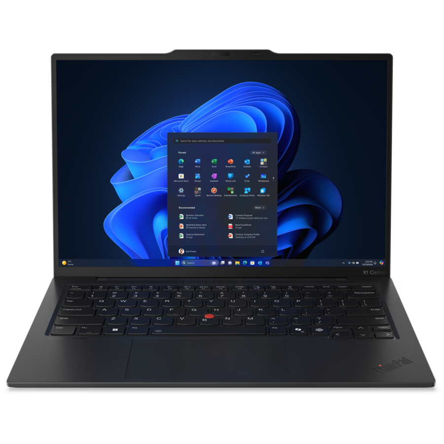 Laptop ThinkPad X1 Carbon G13 14 inch WUXGA Intel Core Ultra 7 258V 32GB 2TB SSD Windows 11 Pro Black