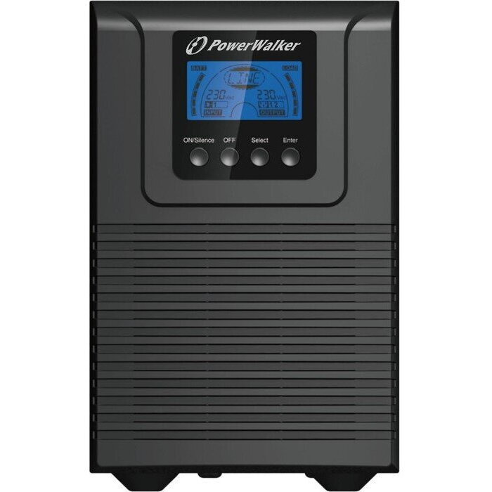 Power Walker UPS On-Line 1000VA, 4x IEC, USB/RS-232, Tower, EPO, LCD