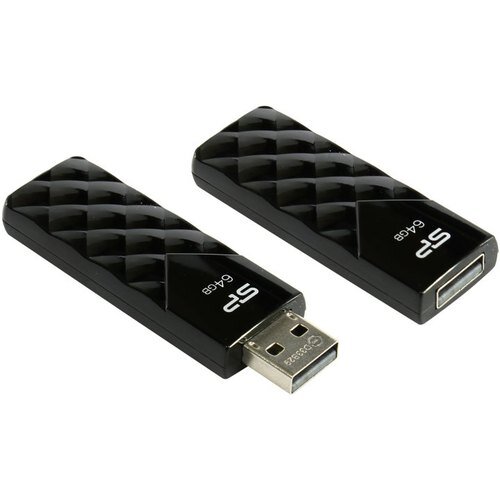 64 GB SP Ultima U03 USB 2.0 Black SP064 GBUF2U03V1K
