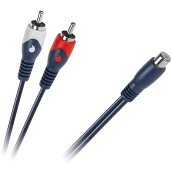 Accesorii Audio Hi-Fi CABLU Y RCA MAMA - 2XRCA TATA 0.2M