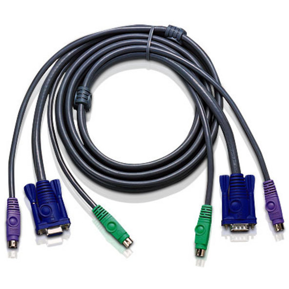 ATEN Cablu KVM (SVGA, PS/2, PS/2) - 3m