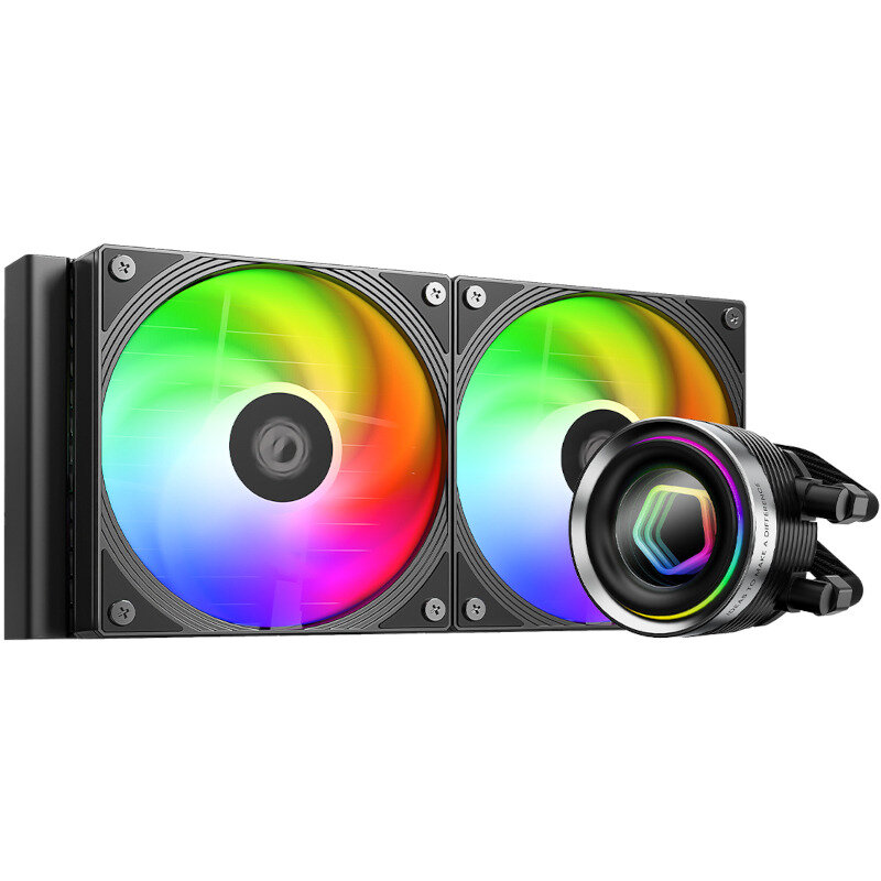 Cooler Procesor FX240 Infinity Racire cu Lichid 2x 120MM luminare aRGB Negru