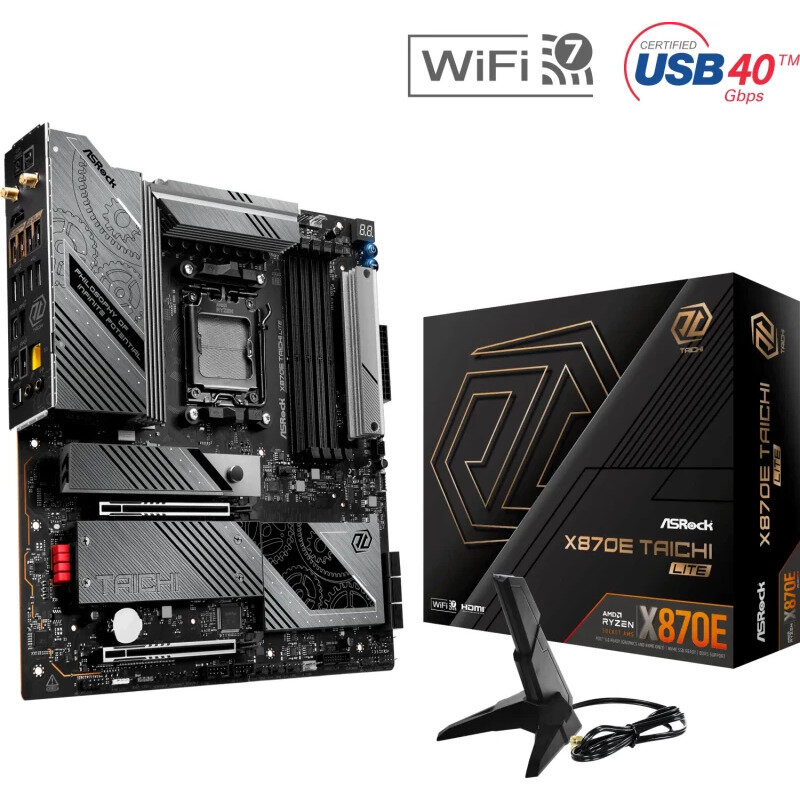 Placa De Baza AMD AM5 X870E Taichi Lite
