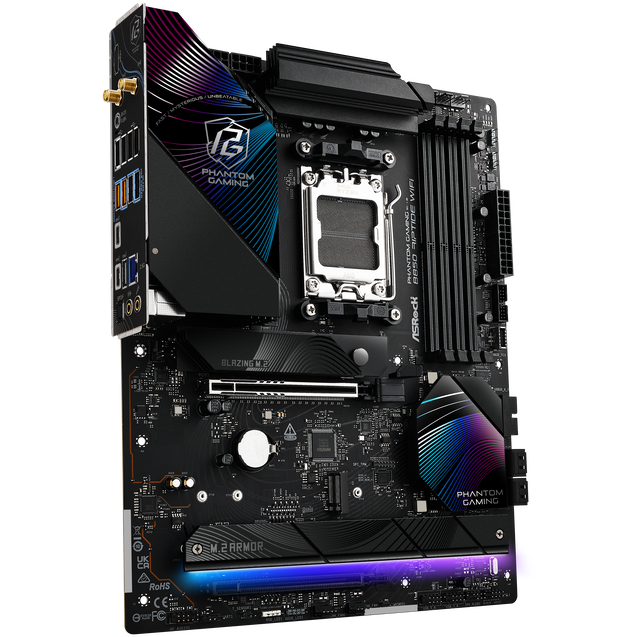 Placa De Baza B850 Riptide WiFi AM5 AMD B850 ATX DDR5