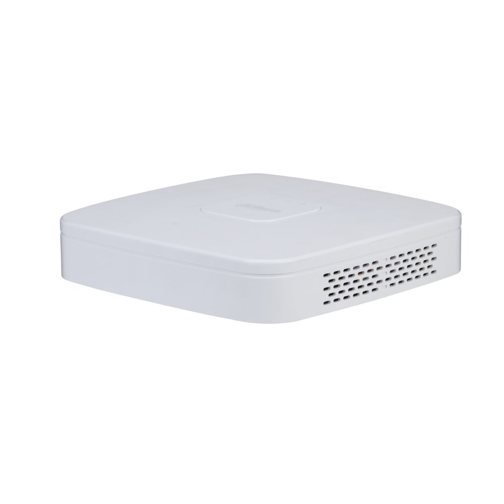 NVR 16 canale 4K Dahua NVR4116-4KS2/L, 8MP, H.265+, SMD Plus, detectie faciala, perimetru, numarare persoane, fara PoE