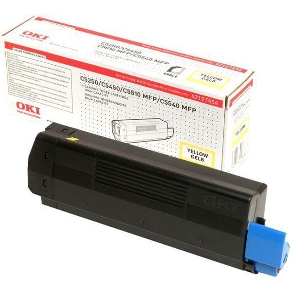 Toner OKI galben| 5000pag | C5250/5450/5510MFP/5540MFP