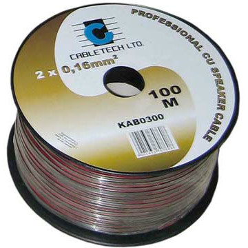 CABLU DIFUZOR NEGRU 0.50MM CU