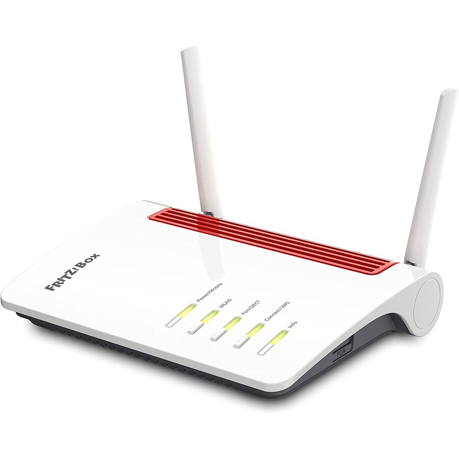 Router Wireless FRITZ!Box 6850 5G Wireless LTE 2.4 / 5GHz  Alb
