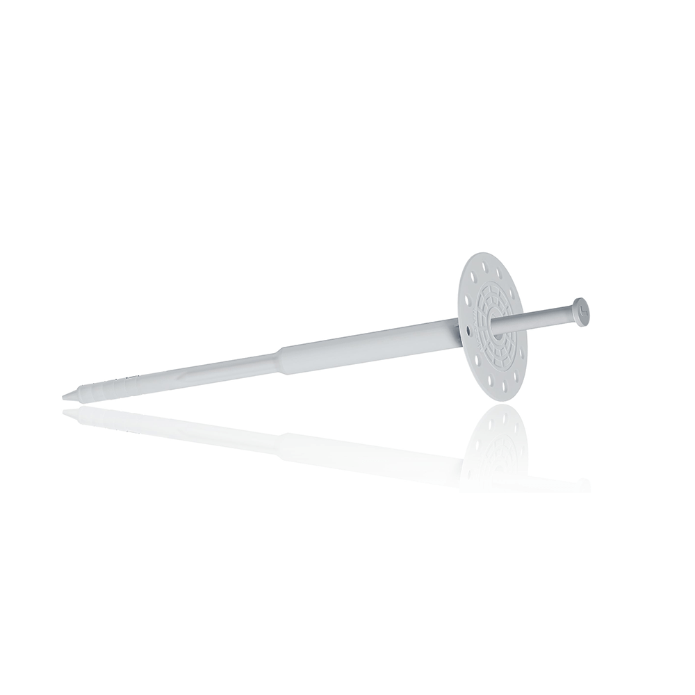 Diblu universal cu cui metalic, EJOT, H1 eco, diametru rozeta 60 mm, diametru tija 8 mm, lungime tija 195 mm,100 buc/cutie