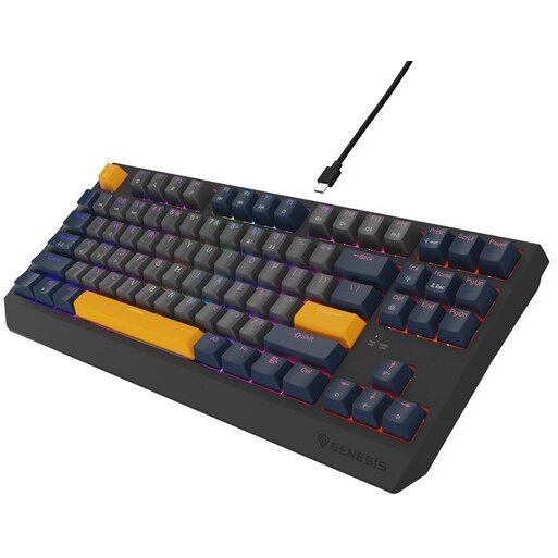 Tastatura Thor 230 TKL Negative RGB Outemu Panda Naval Blue