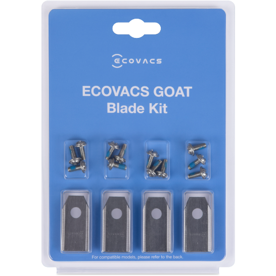 Set 12 Cutite de Schimb pentru Robotul Cositor GOAT G1 Argintiu