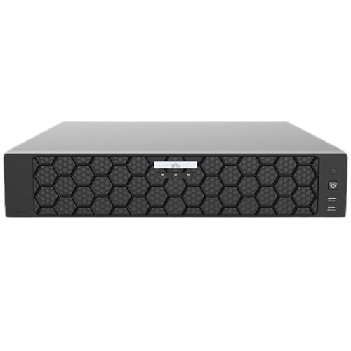 NVR 64 canale Uniview NVR508-64B seria Prime, 4K, max. 12MP, VCA, Alarma, compresie H.265 Ultra