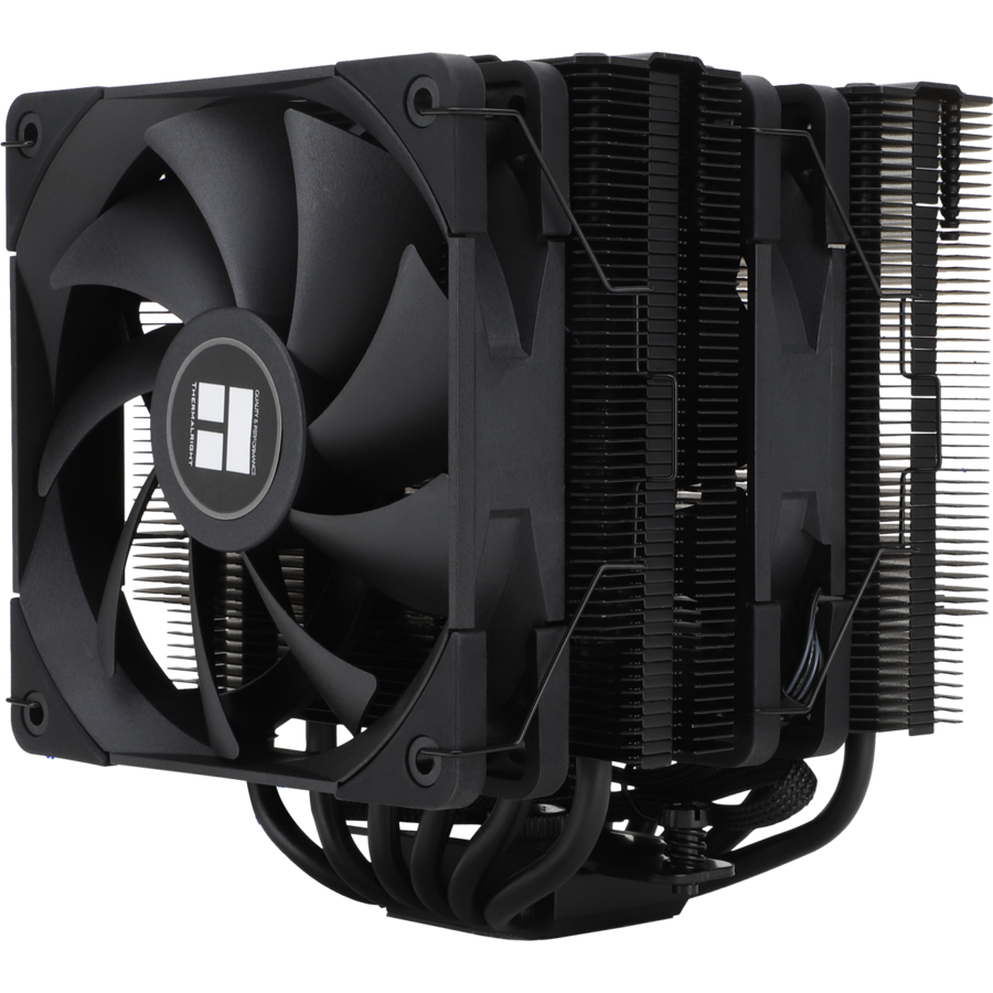 Cooler Peerless Assassin 120 Black Racire cu Aer Dual Tower 2x 120MM 1550RPM Negru