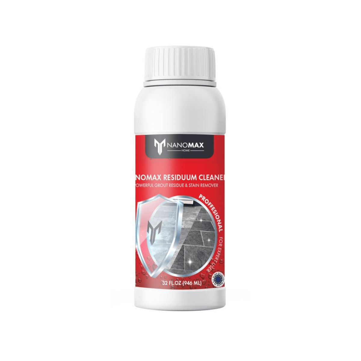 Solutie indepartere pete de ciment si materiale de constructii NanoMax Residuum Cleaner, transparent, interior/exterior, 1 l