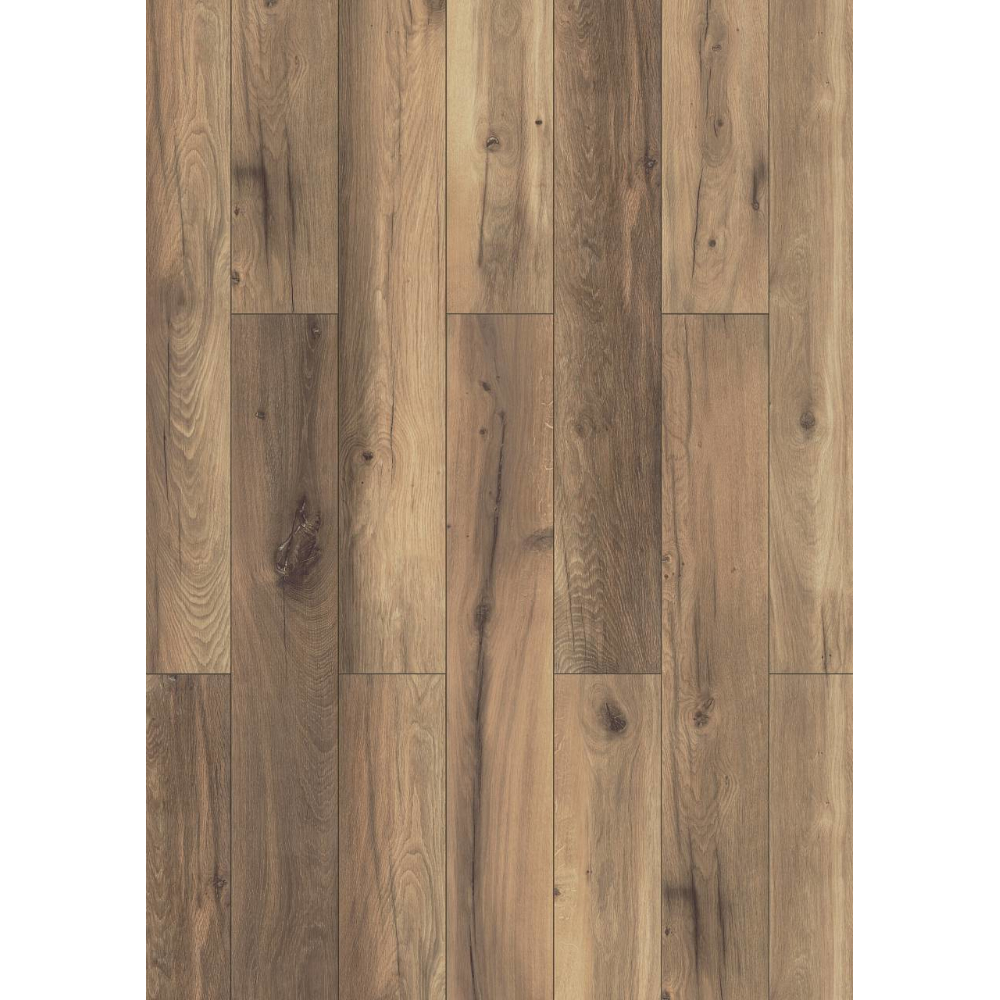 Pardoseala impermeabila 8 mm Kronospan O.R.C.A. Organic Classic Wild West Oak K224, clasa de trafic comercial intens 33, 1click 2go pure +, 1288 x 195 mm
