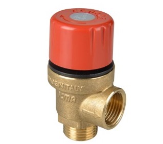 Supapa siguranta 2.5 bar centrale si termoseminee pe peleti Fornello Fiama Confort 12182530 kW