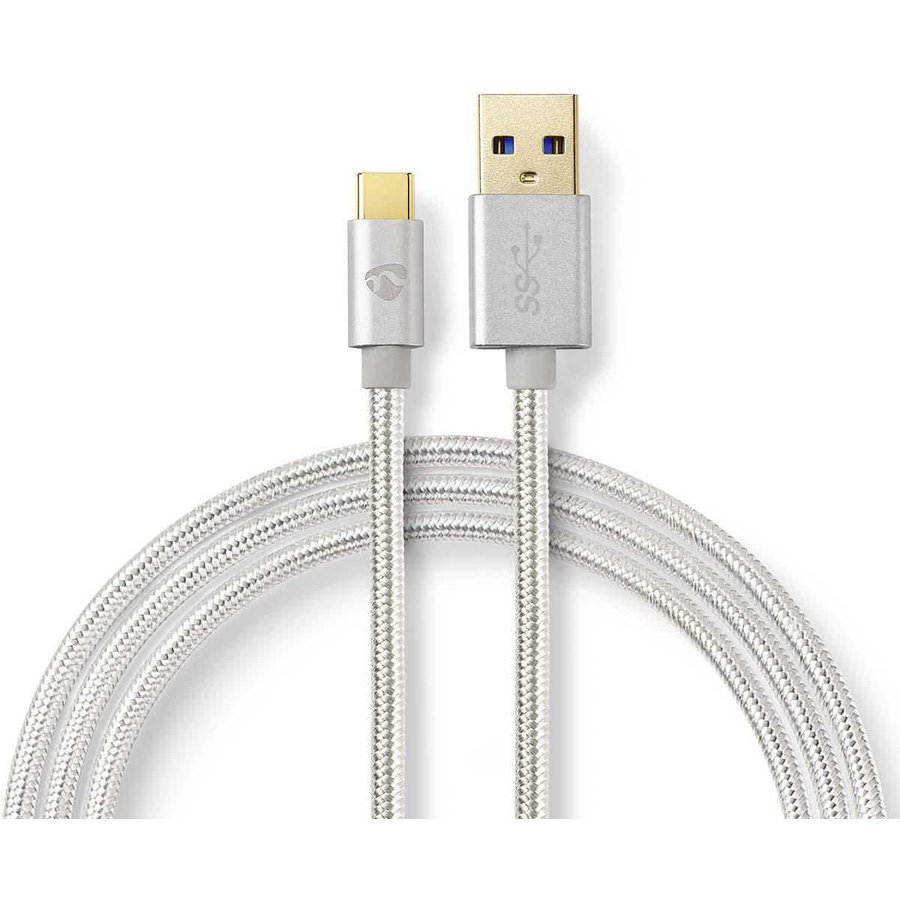 Cablu Premium USB 3.0 Tip C 1m Gri