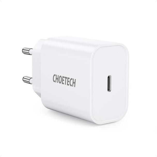 Incarcator Retea Q5004 USB-C QC 3.0 PD 18W Alb