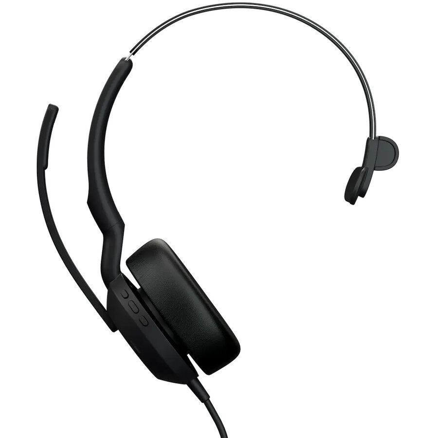 Casti Evolve 2 50 USB Mono Negru