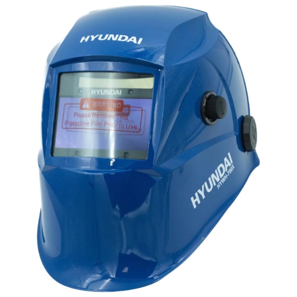 Masca sudura Hyundai HYWH-700X, cristale LCD, albastru