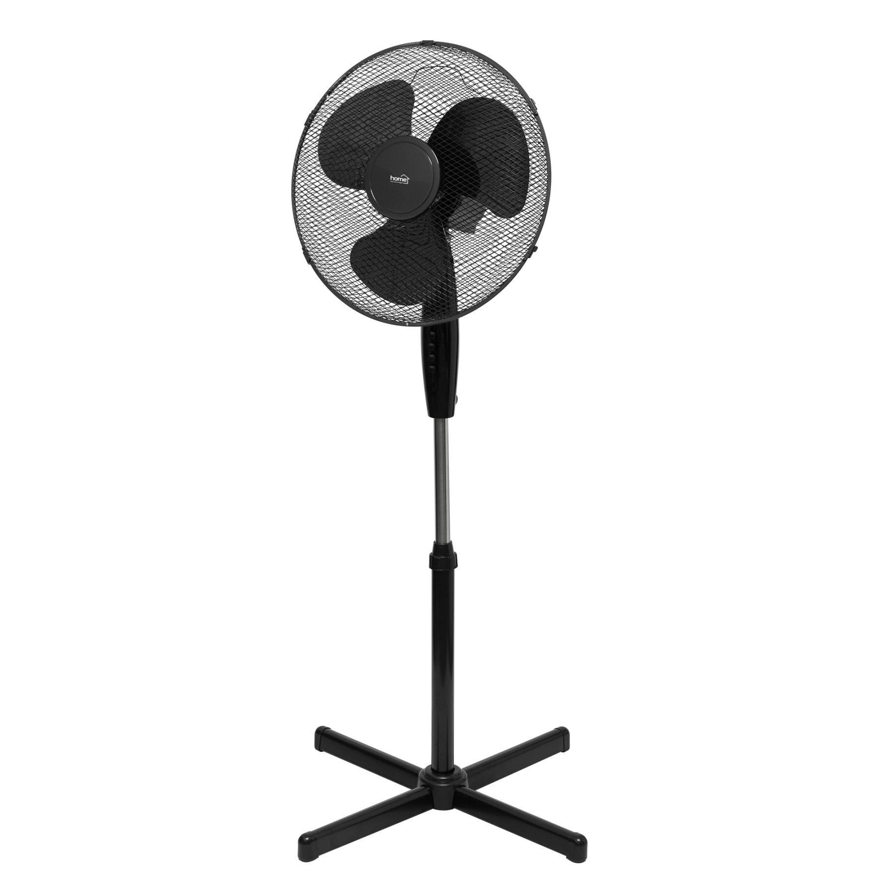 Ventilator cu stativ Home SF40BK, negru, 40 cm, 45 W