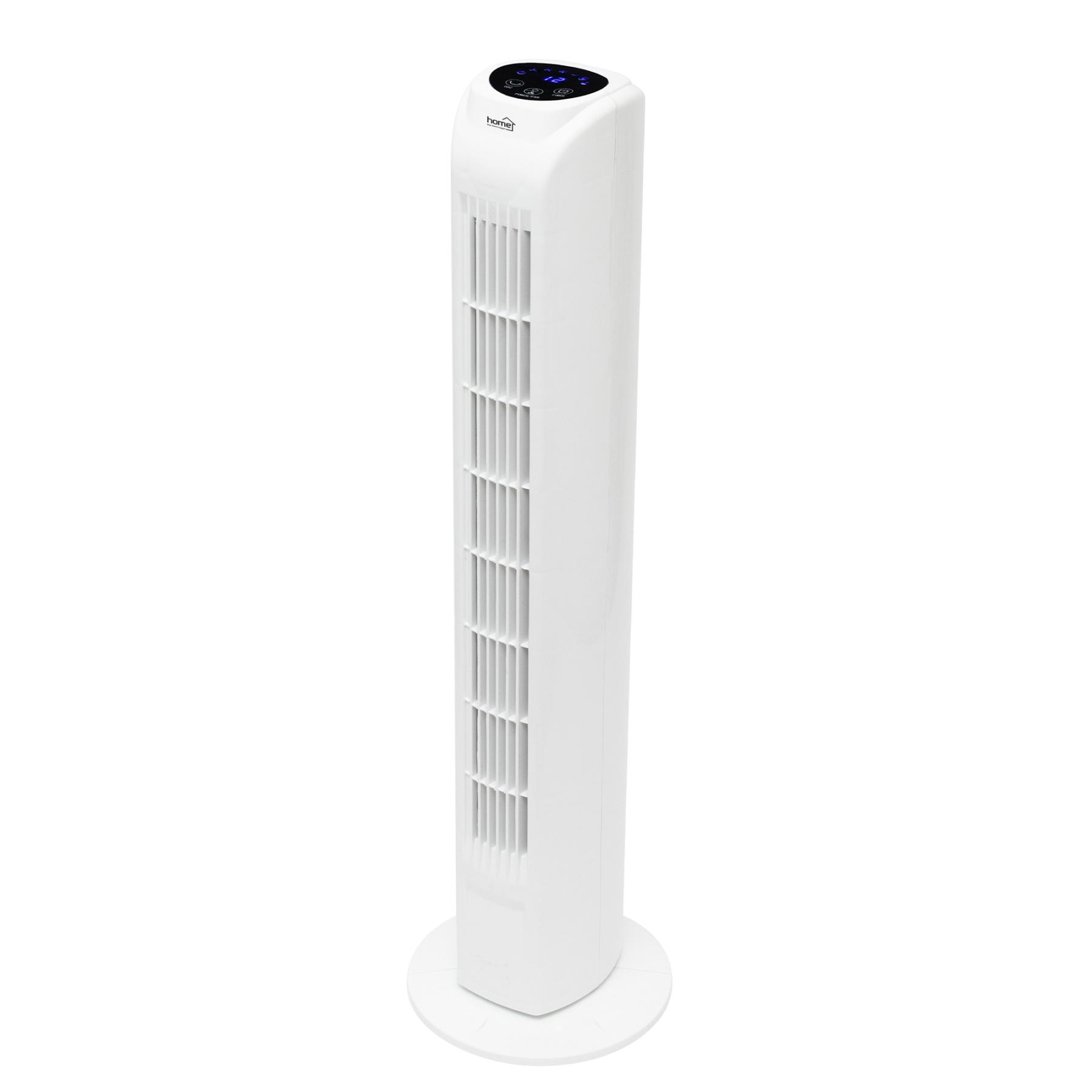 Ventilator tip stalp cu telecomanda Home TWFR78, alb, 78 cm, 45 W