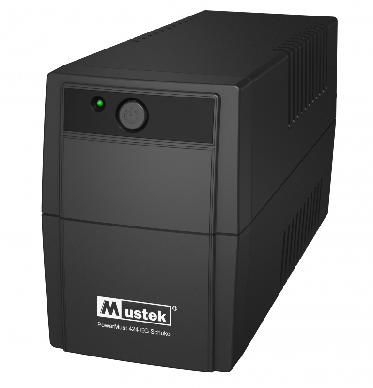 UPS  MUSTEK PowerMust  424EG (450VA) Line Interactive, Schuko (include timbru verde 3 lei)