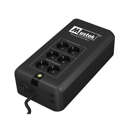 UPS  MUSTEK PowerMust  848 (800VA) Offline, Schuko (include timbru verde 3 lei)