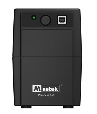 UPS  MUSTEK PowerMust  848.. (850VA) Line Interactive, IEC (include timbru verde 3 lei)
