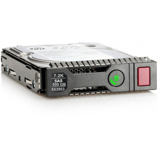 HDD Hewlett Packard Enterprise 500GB 6G SAS SFF 2.5 500 Giga Bites