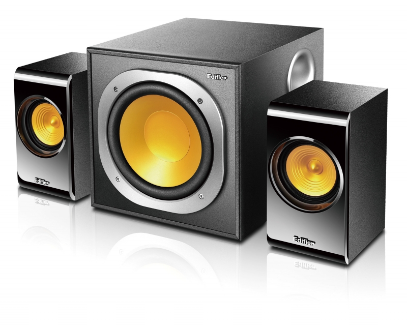 BOXE 2.1 EDIFIER, RMS:  30W (8Wx2 + 14W), black 'P3060' (include timbru verde 1 leu)