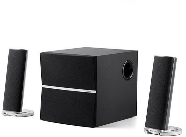 BOXE 2.1 EDIFIER, RMS:  36W (8Wx2 + 20W), volum, bass, treble, black, bluetooth 'M3280BT' (include timbru verde 1 leu)