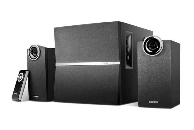 BOXE 2.1 EDIFIER, RMS:  36W (8Wx2 + 20W), volum, bass, treble, black, telecomanda wireless 'M3250' (include timbru verde 1 leu)