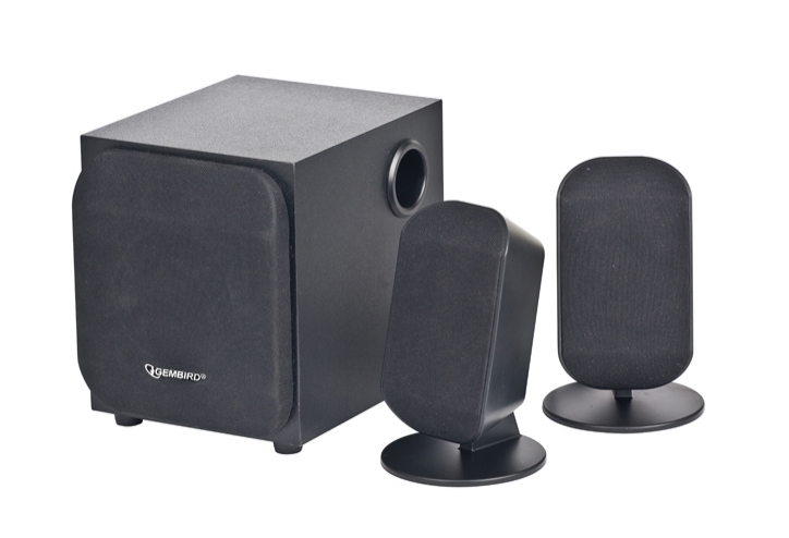 BOXE 2.1 GEMBIRD  'WCS-731', RMS: 1Wx2 + 2W, black (include timbru verde 1 leu)  - Lichidare stoc