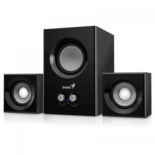 BOXE 2.1 GENIUS  'SW-2.1 375', RMS: 1Wx2 + 6Wx1, black '31731066100' (include timbru verde 1 leu)