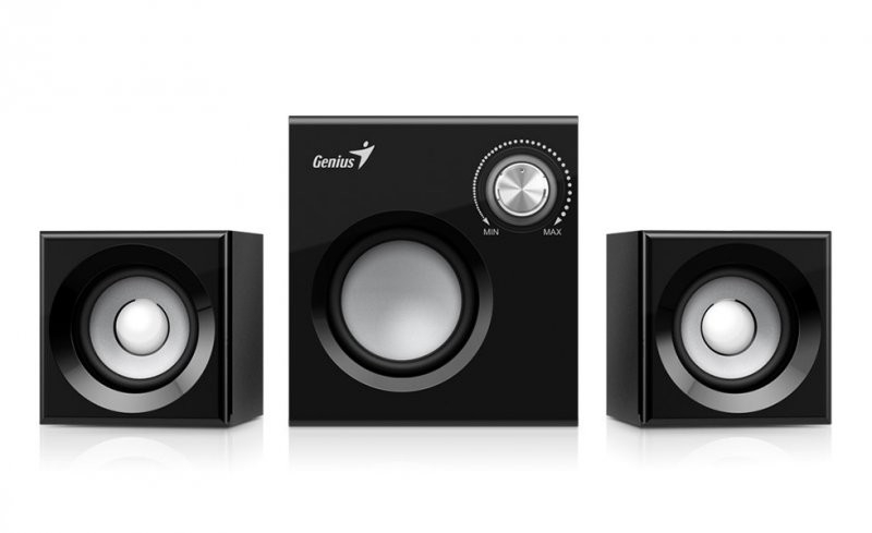BOXE 2.1 GENIUS  'SW-2.1 370', RMS: 1Wx2 + 6Wx1, black '31731067100' (include timbru verde 1 leu)