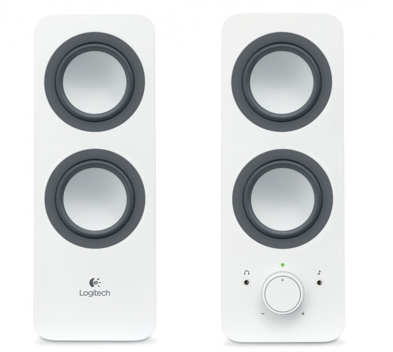 BOXE Logitech 2.0 'Z200'  RMS power: 10 W , White '980-000811'   (include timbru verde 1 leu)