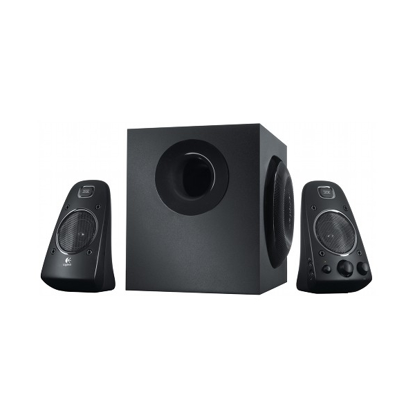 BOXE Logitech 2.1 'Z623'  RMS power: 200W, THX Certified, Black '980-000403'    (include timbru verde 1 leu)