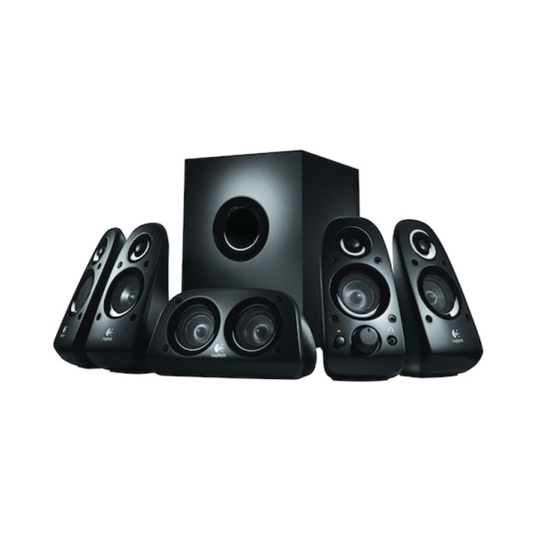 BOXE Logitech 5.1 'Z506'  RMS power: 75 W (16W + 16W + 8W x 4), Black '980-000431'    (include timbru verde 1 leu)