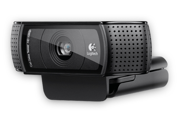 CAMERA WEB Logitech Webcam C920,HD PRO 1920x1080, 15MP Sensor, Microfon, Carl Zeiss lens, USB 2.0 '960-001055'  (include timbru verde 0.01 lei)