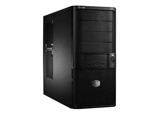 CARCASA COOLER MASTER  Elite. 335U, mid-tower, ATX, 1* 120mm fan (inclus), I/O panel, black 'RC-335U-KKN1'