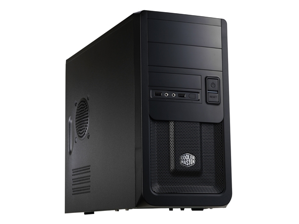 CARCASA COOLER MASTER  Elite 343, mini-tower, mATX, I/O panel, black 'RC-343-KKN1'