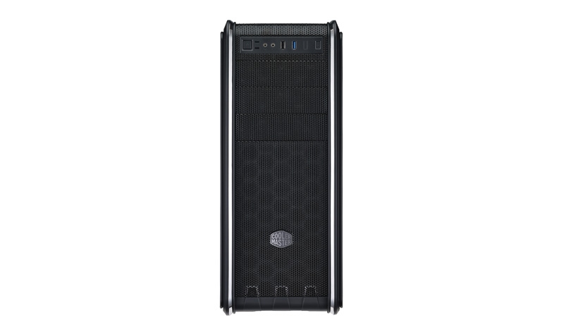 CARCASA COOLER MASTER. CM 590 III, window version, mid-tower, ATX, 2* 120mm BLUE LED fan (incluse), I/O panel, black 'RC-593-KWN2'