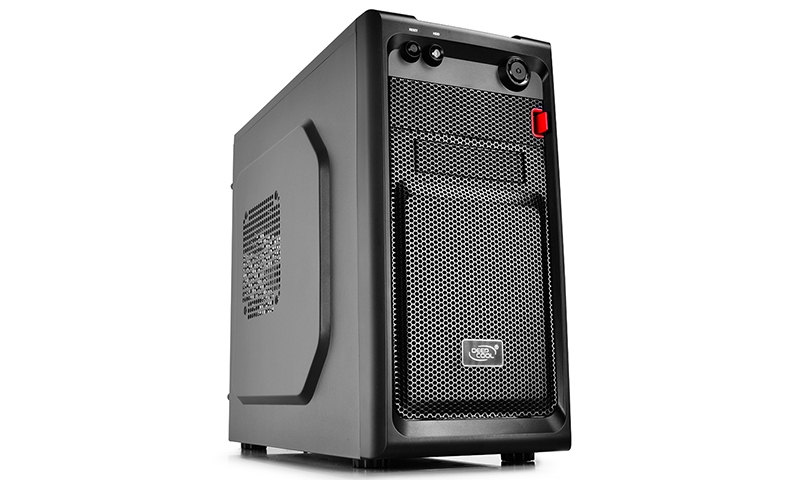 CARCASA DEEPCOOL  mATX Mini-Tower,  front audio &amp; 1x USB 3.0, 1x USB 2.0, black 'SMARTER'