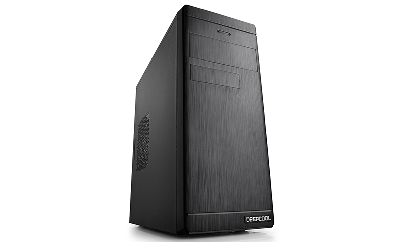 CARCASA DEEPCOOL  mATX Mini-Tower, 1* 120mm fan (inclus), front audio &amp; 1x USB 3.0, 1x USB 2.0, black 'WAVE v2'