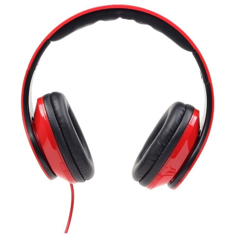 Casti cu microfon - dimensiune mare, GEMBIRD 'Detroit', red 'MHS-DTW-R' 'ACC-GEM0205002'