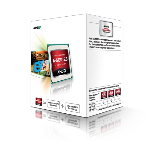 CPU AMD skt FM2 A4  X2 6320 4.00/3.80GHz, 1MB cache,  65W, BOX 'AD6320OKHLBOX'