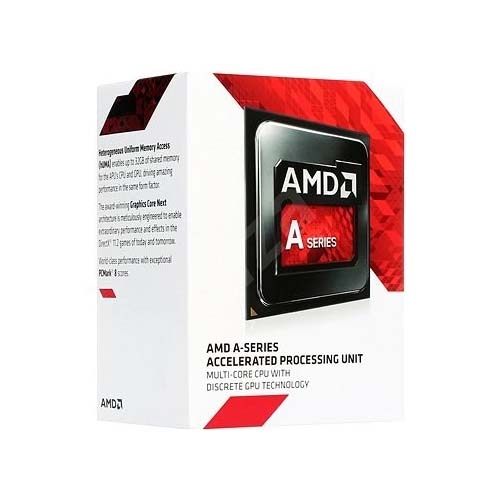 CPU AMD skt FM2+ A8  X4 7600 3.10/3.80GHz, 4MB cache,  65W, BOX 'AD7600YBJABOX'